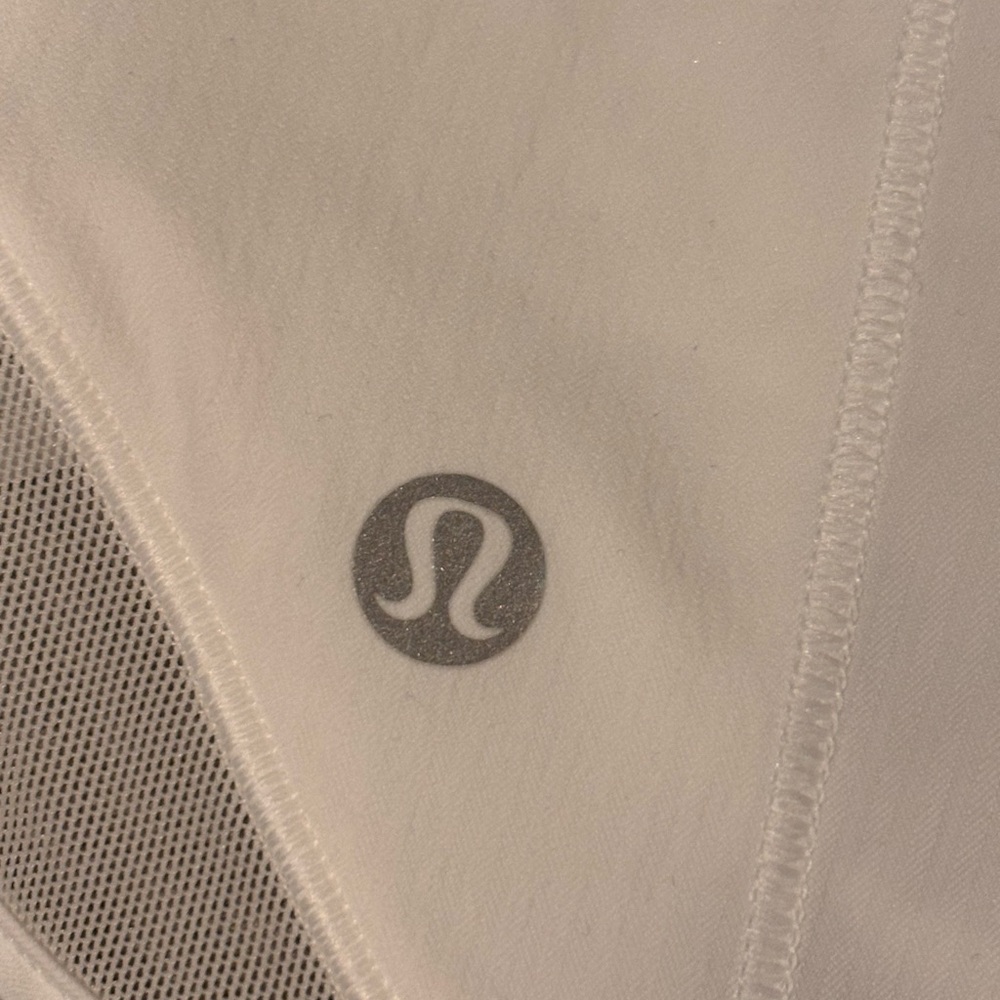 Lululemon Hotty Hot High Rise 4" Lined Shorts NWT White Swift Fabric Size 10 T - Picture 6 of 10